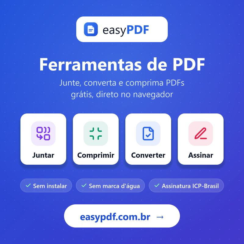 Plataforma brasileira inovadora oferece assinatura digital ICP-Brasil e ferramentas para PDF gratuitas